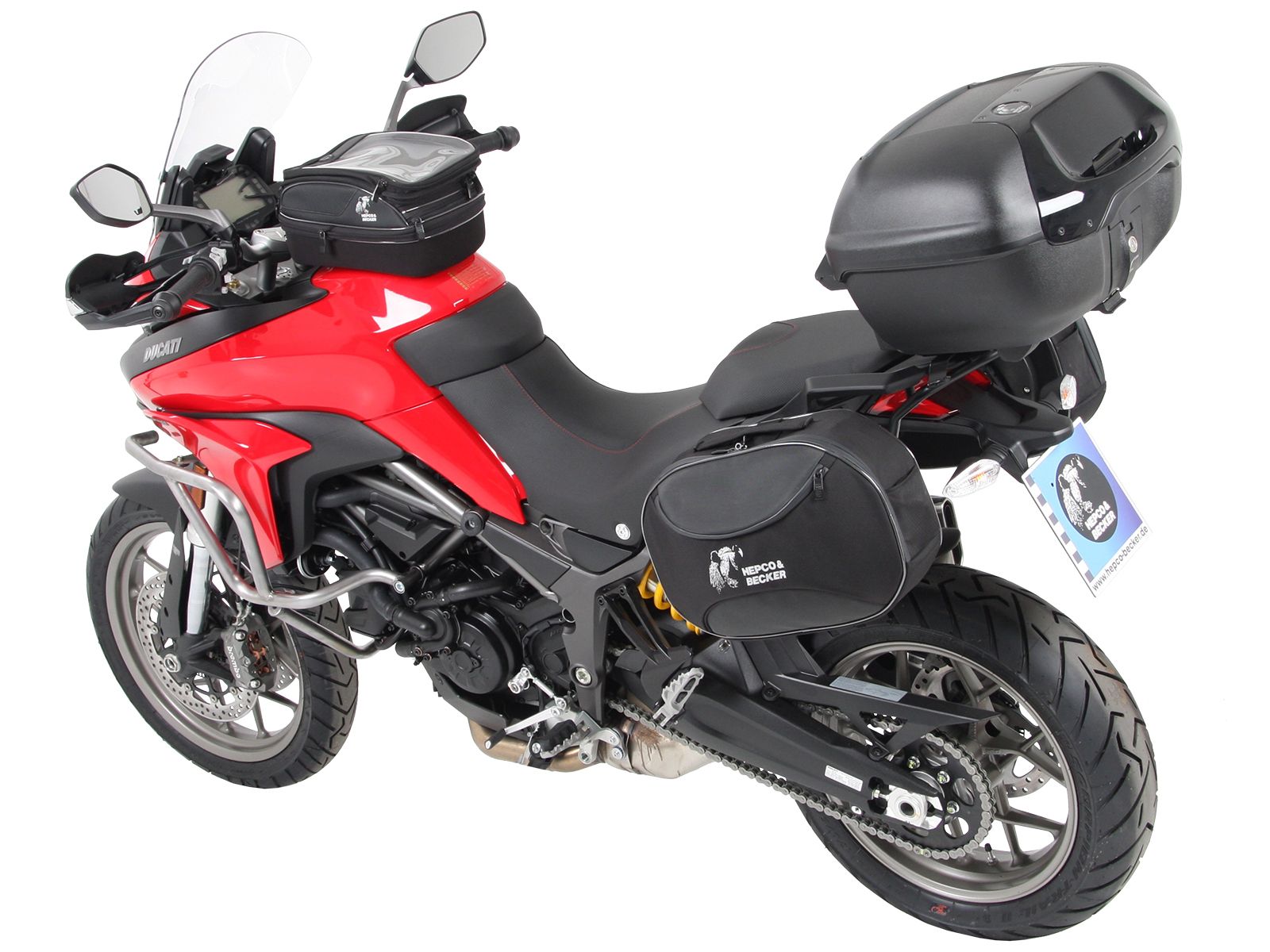 Anilla de depósito básica incl. unidad de bloqueo de la bolsa de depósito para Ducati Multistrada 950 /S (17-21)