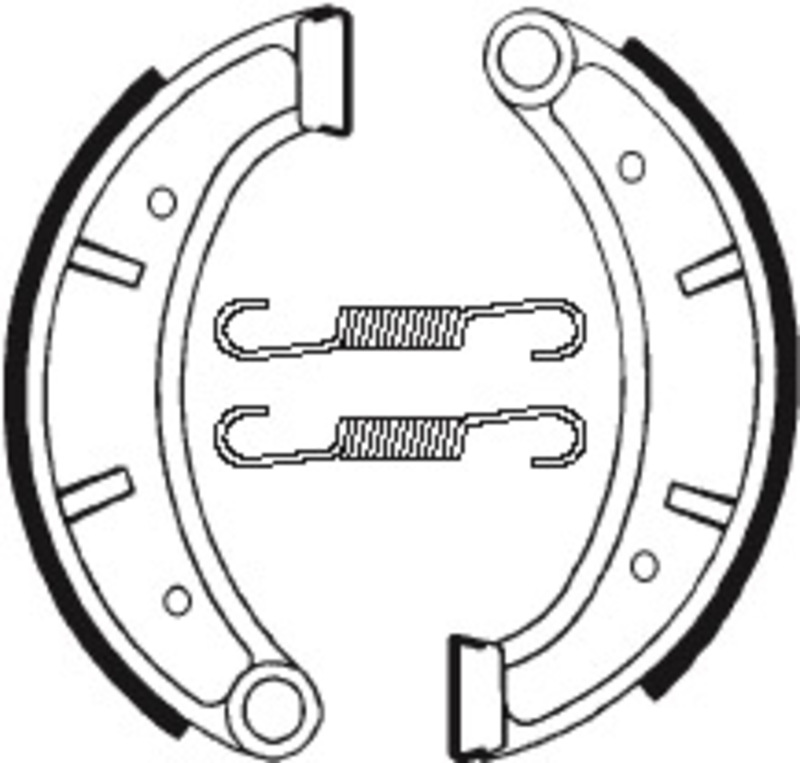 Zapatas de freno orgánicas Tecnium Off-Road - BA118