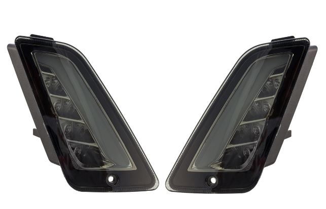 Kit de indicadores delanteros y traseros para Vespa GTS/GTS Super/GTV 125-300cc ('14-), tintados