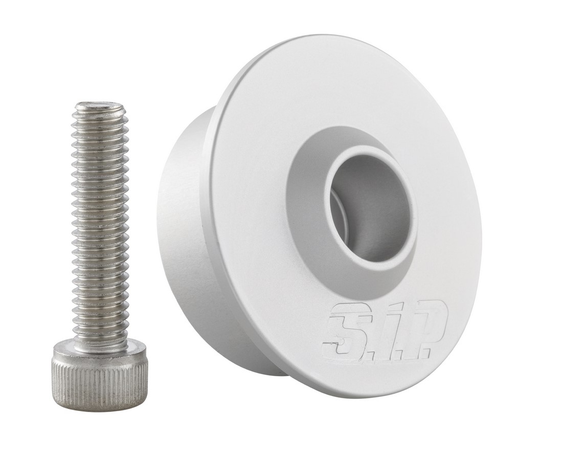Kit de montaje para espejos de extremo de manillar sin contrapesos de extremo de manillar, MK II, plata