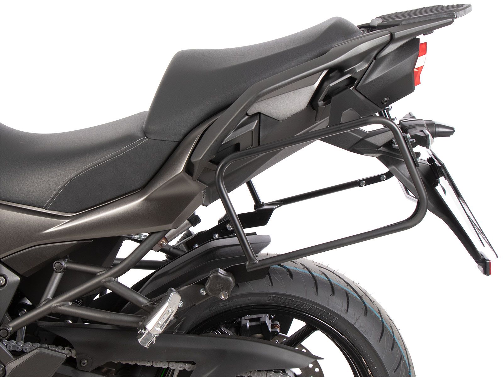Portamaletas lateral Lock-it extraíble negro para Kawasaki Versys 1100 /SE (25-) Original Hepco & Becker