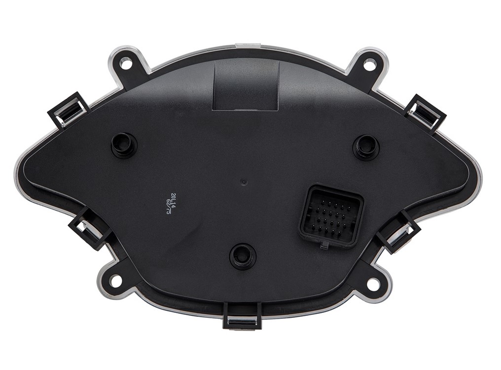 Cuentavueltas/cuentakilómetros para Vespa GTS/GTS Super 300cc FL ('14-), negro