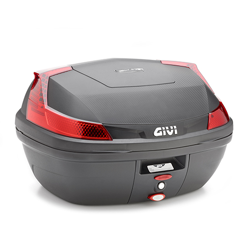 B47 BLADE MONOLOCK topcase con placa y reflectores rojos Givi