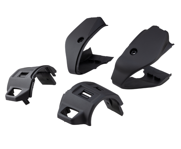 Tapa unidad de conmutación, izquierda y derecha para Vepsa Primavera/Sprint/Elettrica, negro mate