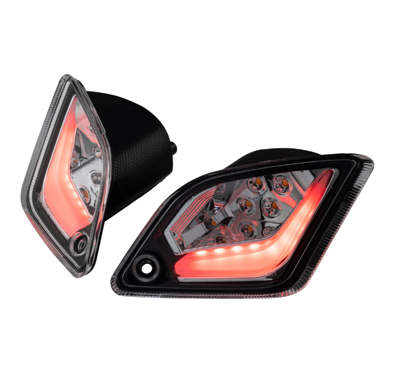 Kit de intermitentes delantero y trasero para Vespa GTS/GTS Super/GTV 125-300cc, transparente