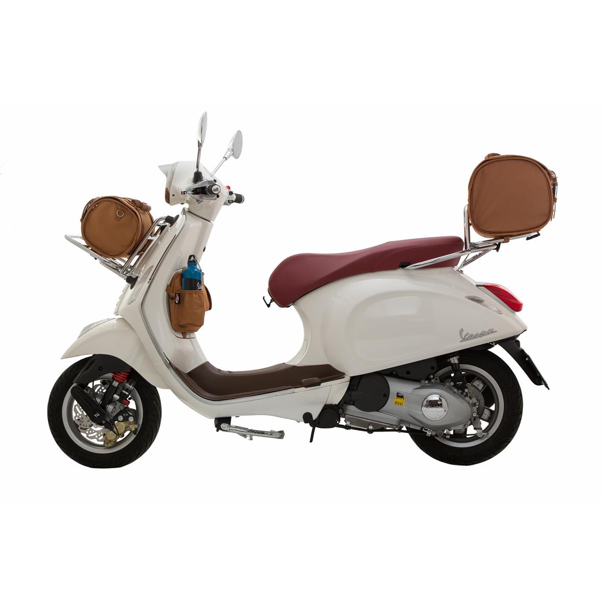 Bolsa "Classic" pequeña para Vespa - marrón, nylon