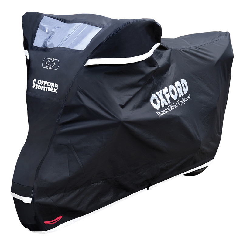 Funda Oxford para Exteriores Stormex Negra - Moto / Scooter - M