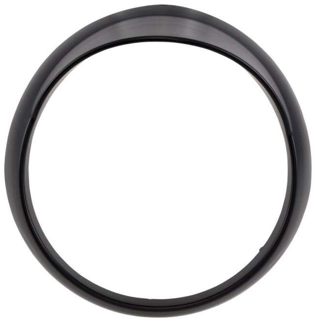 Anillo de lámpara para Vespa Primavera 50-150ccm 2T/4T, negro mate
