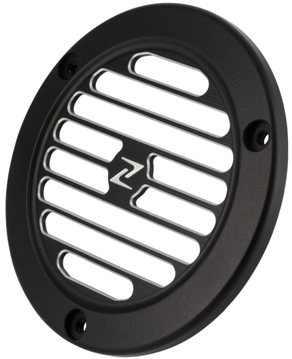 Cubierta rueda ventilador vintage para Vespa Primavera/​Sprint 3V i.e. 125/150ccm 4T CA, negro mate