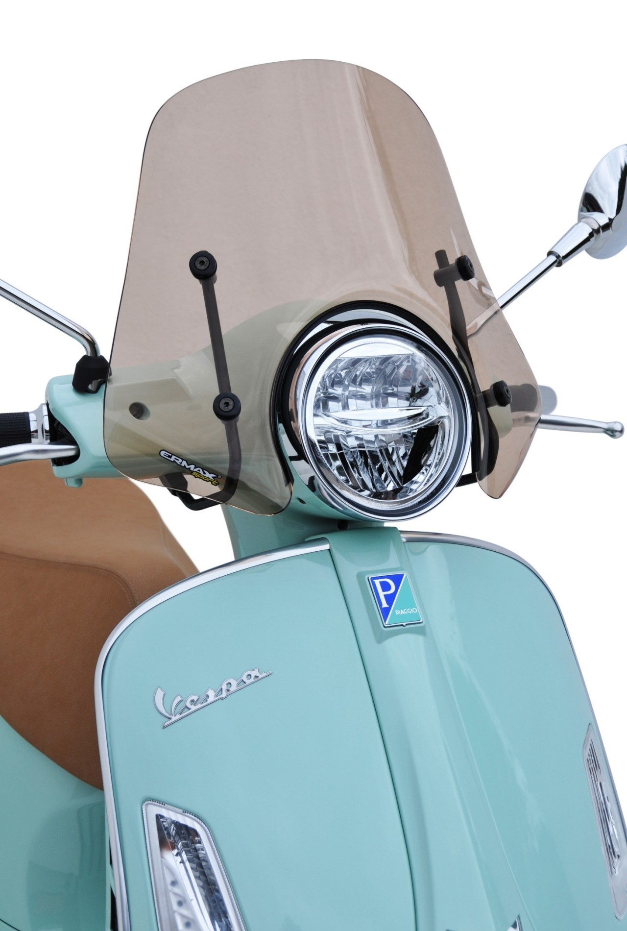 Parabrisas ERMAX Sport H 400 mm para Vespa GTS/GTS Super/GT L (-22), negro