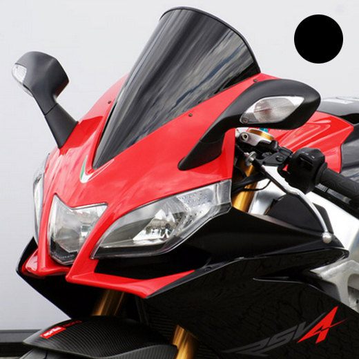 MRA Racing parabrisas "R" negro APRILIA RSV 4 -125 RK