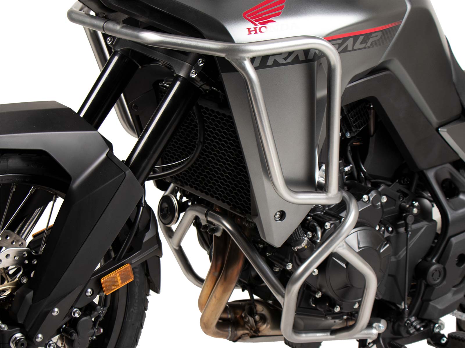 Protector de motor plateado para Honda XL 750 Transalp (25- ) Hepco & Becker