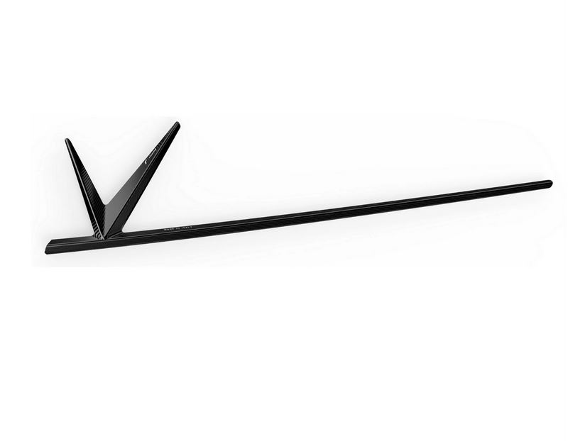 Letras RIZOMA protector de piernas para Vespa, negro