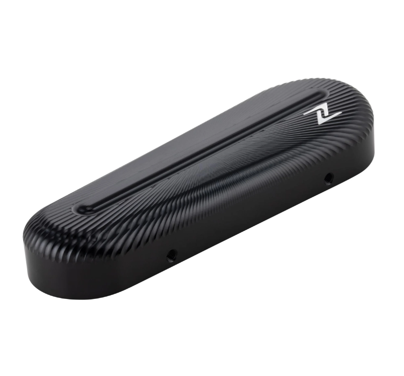 Tapa del basculante ZELIONI 3D para Vespa, anodizado negro