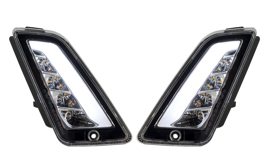 Kit de indicador delantero izquierdo/derecho para Vespa GTS/GTS Super/GTV/GT 60/GT/GT L ('03-'13), transparente