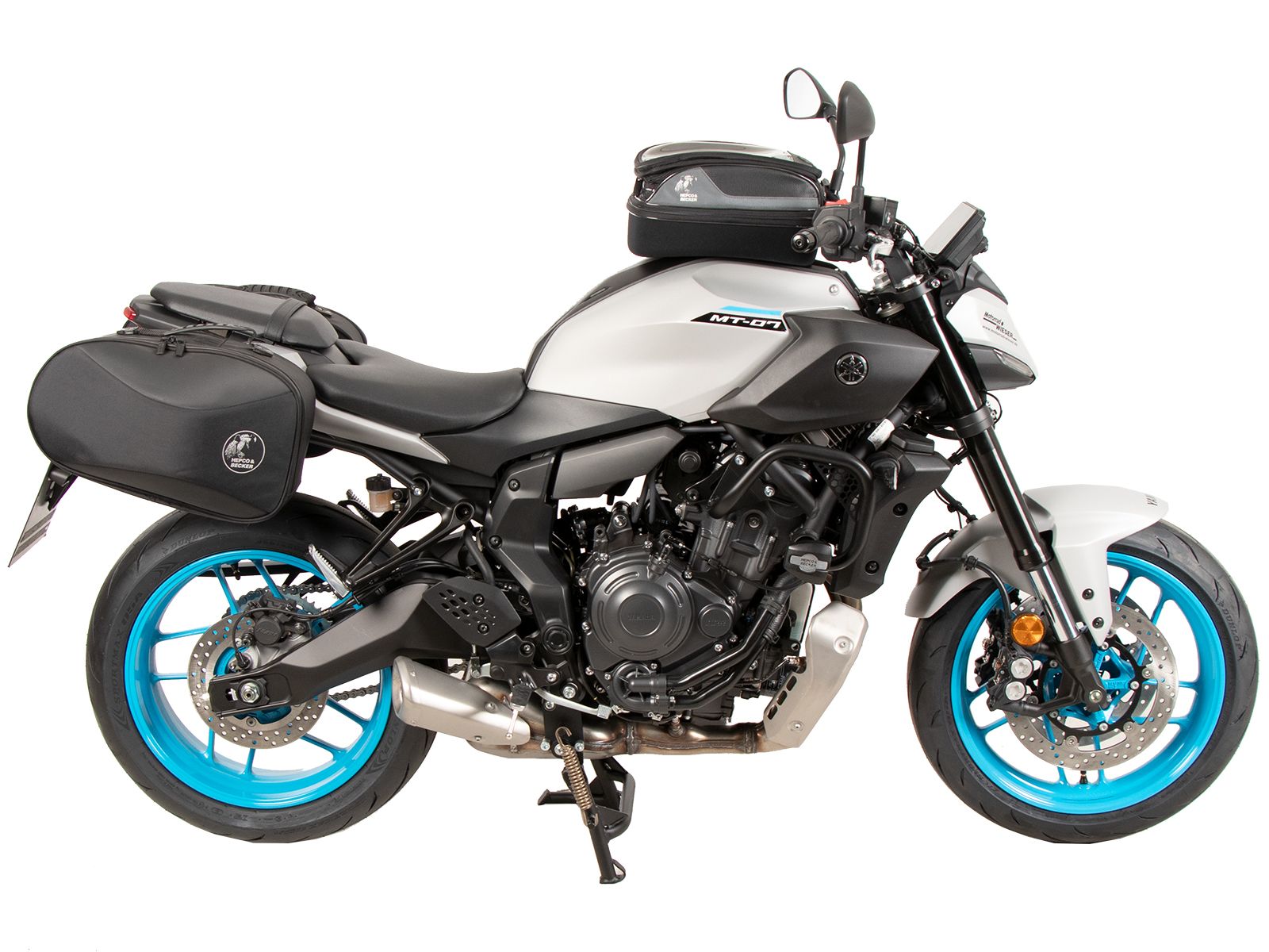 Anillo básico del depósito incl. unidad de cierre de la bolsa del depósito para Yamaha MT-07 / Y-AMT (25- ) Hepco & Becker