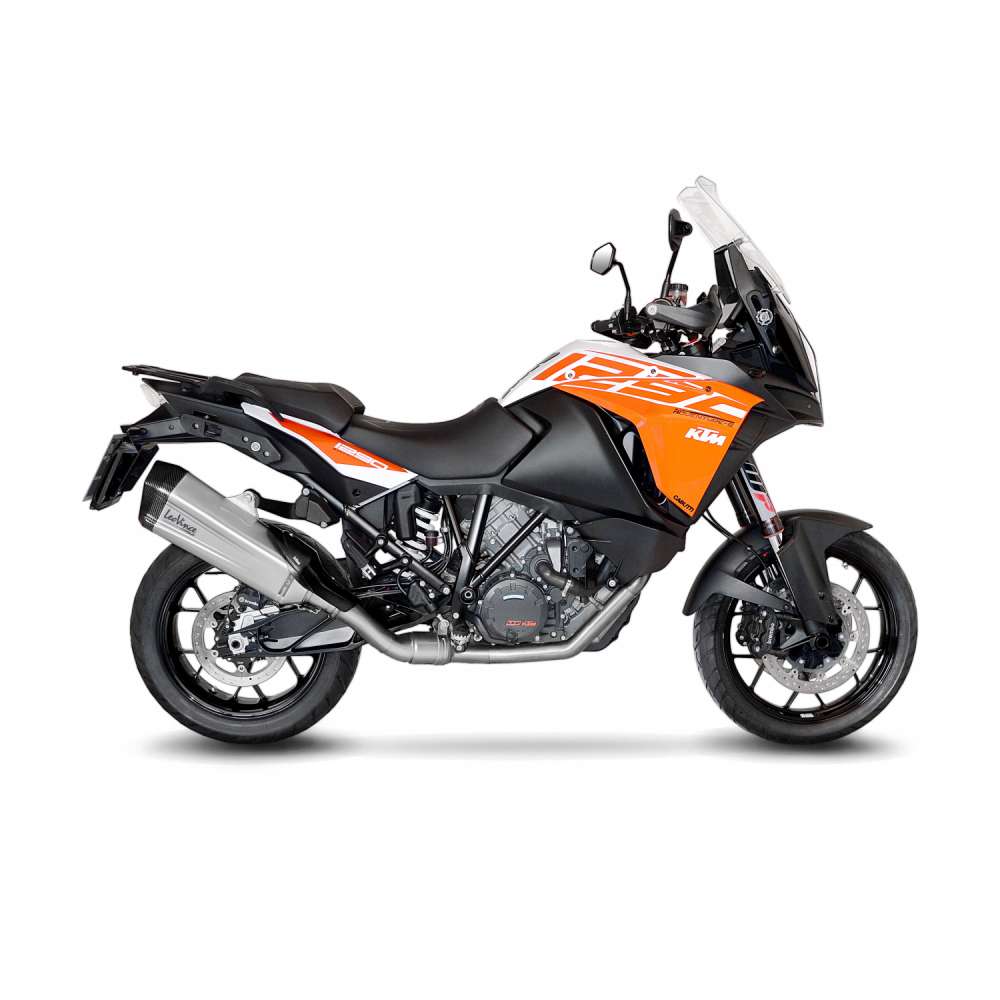 Escape LeoVince LV-12 para KTM Adventure /Duke, titanio, slip on, Euro4, E-certificate