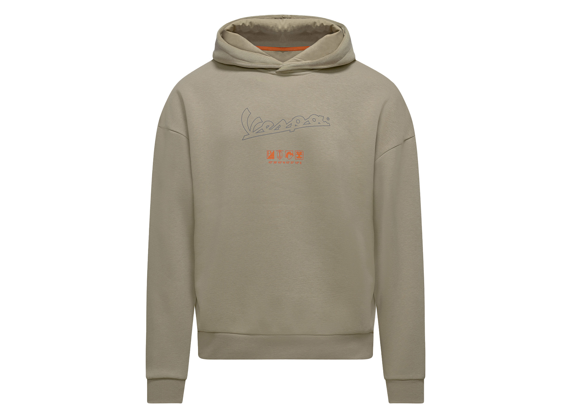 Vespa Sudadera Nomad beige Colección DEC