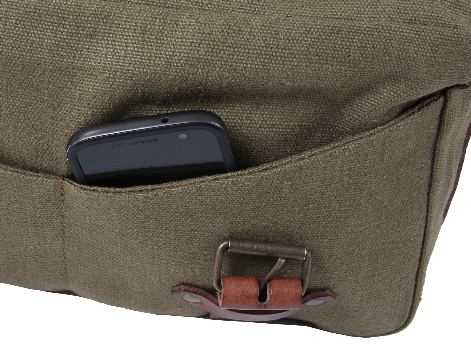 Bolsa de mensajero LEGACY L verde para transportín C-Bow Hepco & Becker