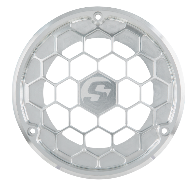 Cubre rueda de ventilador para Vepsa LX/S/Primavera/Sprint/946, plata mate