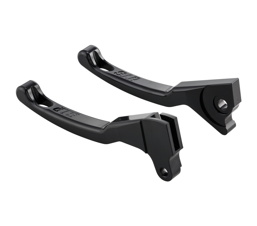 Juego de palancas de freno Sport Shorty para Vespa LX /LXV /S /Primavera /Sprint 50-150ccm, negro