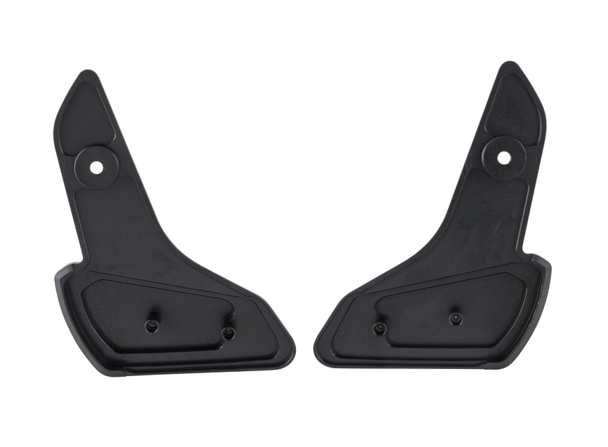 Estriberas derecha e izquierda para Vespa Primavera /Sprint 50-150ccm 2T/4T AC, negro mate