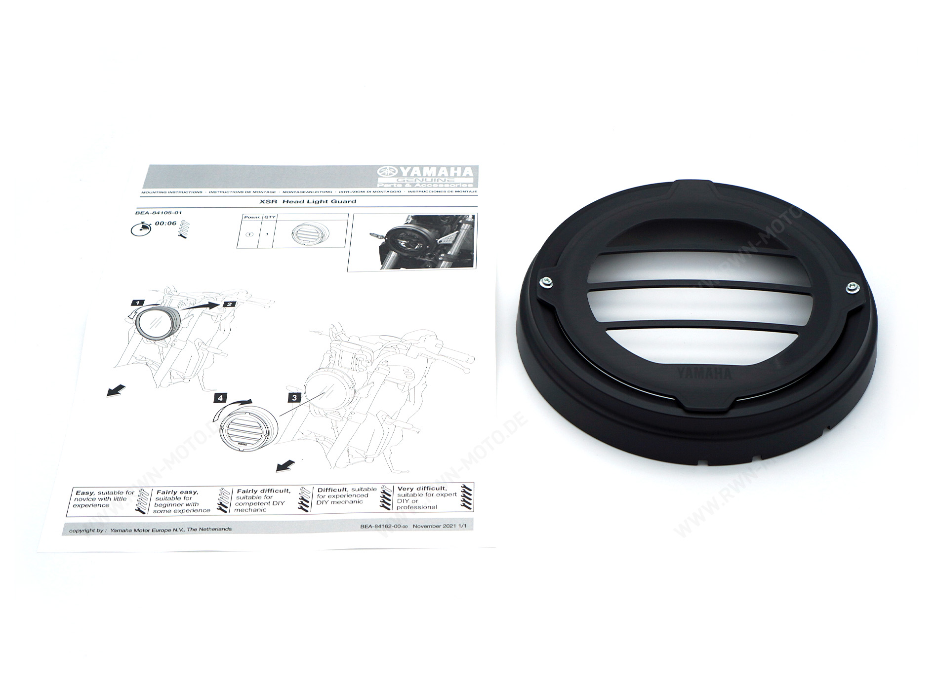 Rejilla del faro delantero para Yamaha XSR 700 / 900 (22-) Original