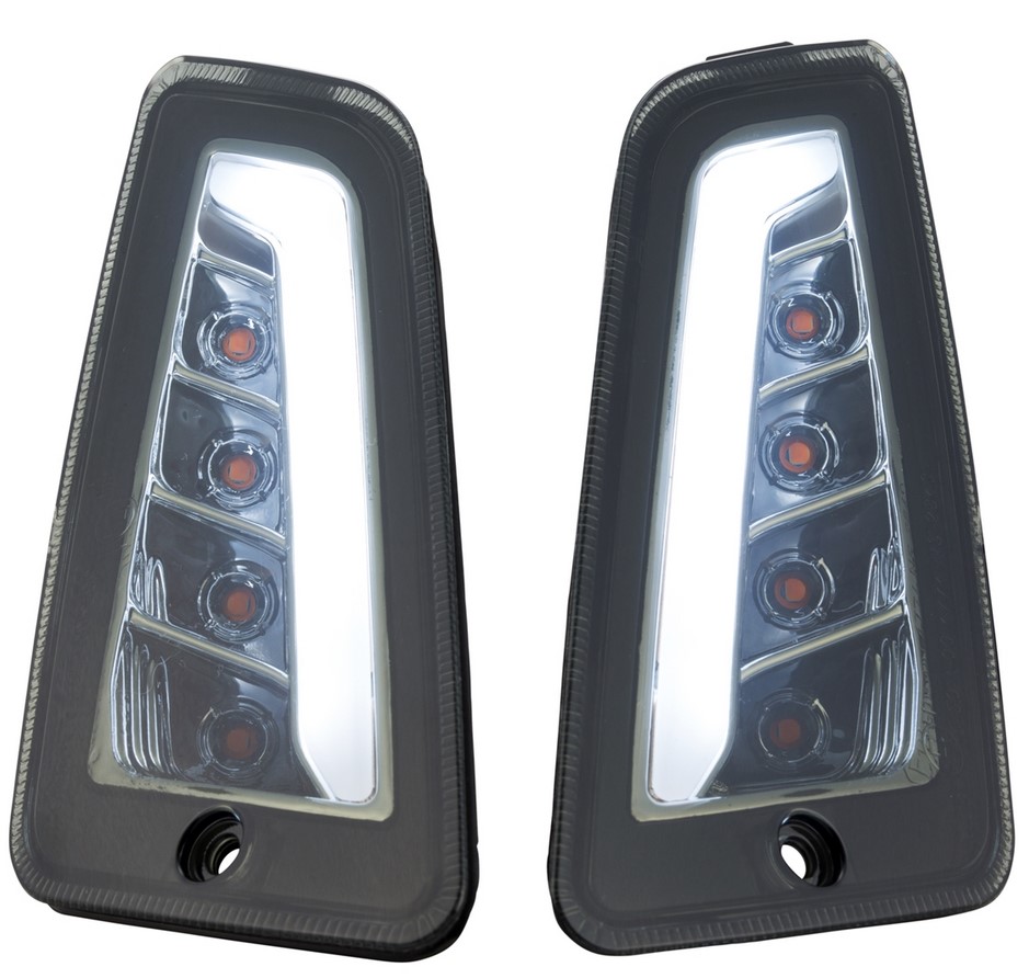 Kit de indicadores delanteros y traseros para Vespa GTS/GTS Super/GTV/GT 60/GT/GT L ('03-'13), tintados