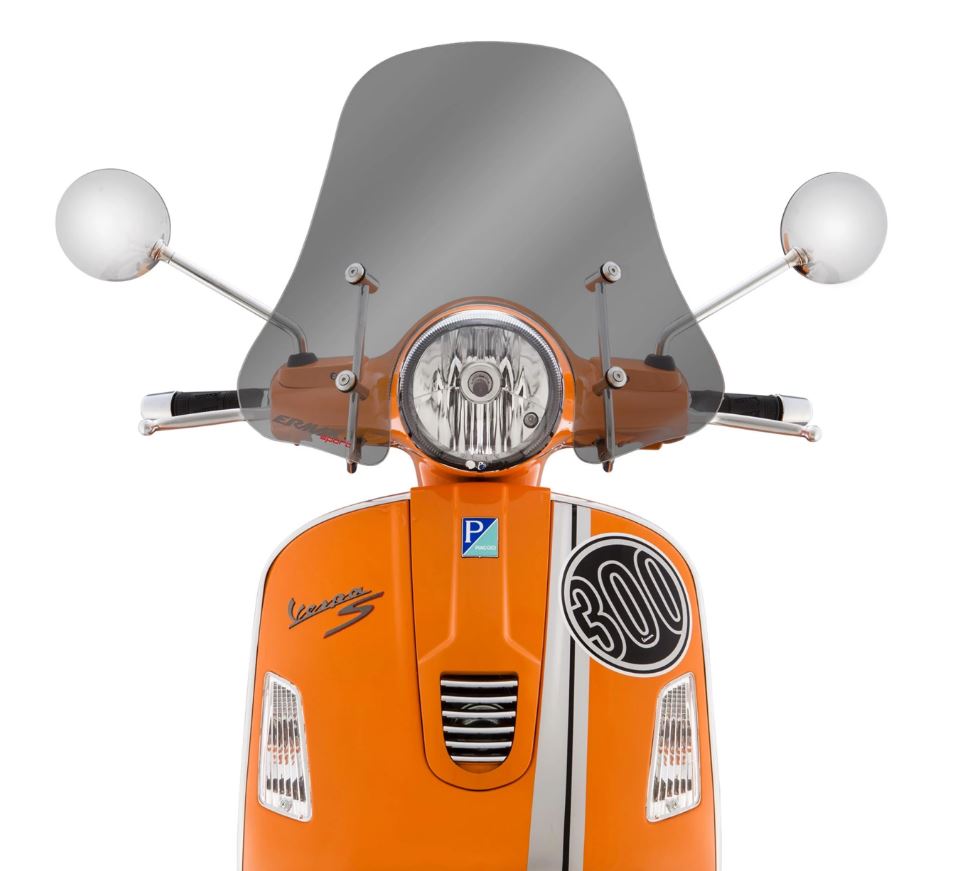 Parabrisas ERMAX Sportivo para Vespa GTS/GTS Super/GT/GT L (-'22), tintado