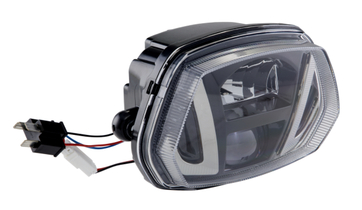 Faro LED "Black Edition" para Vespa Sprint 50-150ccm 2T/4T ('13-'18)