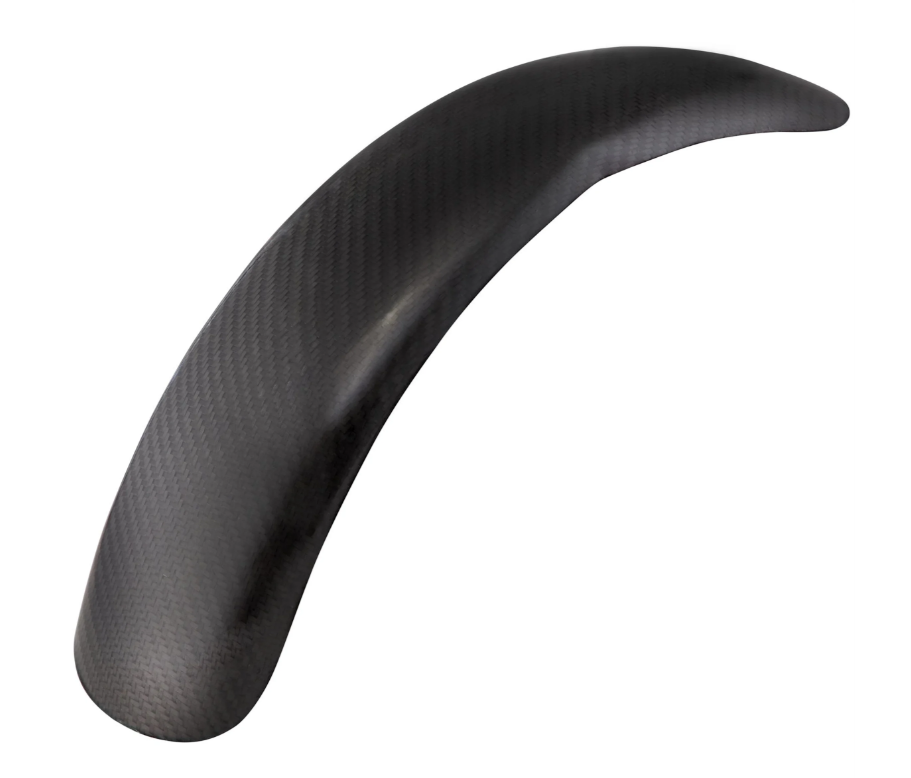 Guardabarros Garelli Race EVO II sin soporte universal, para Vespa PX 80-200ccm, carbono transparente