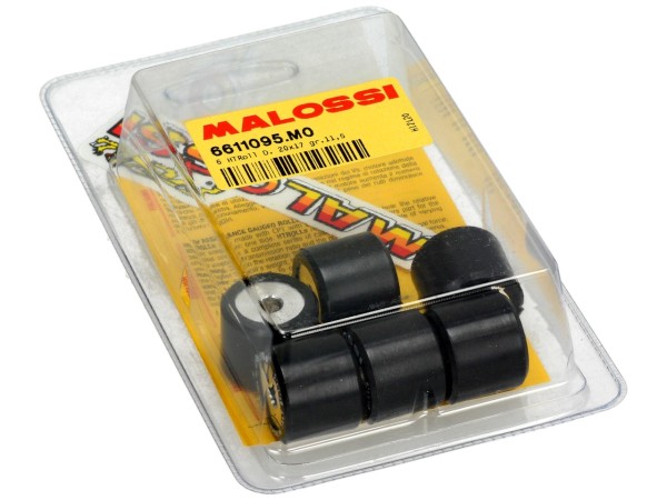 Juego de rodillos de variador Malossi, 20x17 mm, 11,5 g, pieza: 6