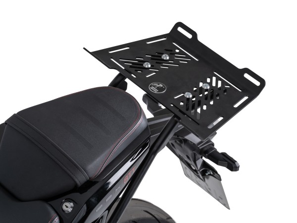Extensión portaequipajes negra para Suzuki GSX-8TT (25-) Hepco & Becker
