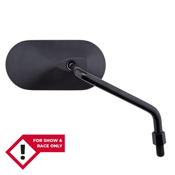 HIGHSIDER smart Espejo de manillar Agila Negro Ovalado, Derecho, No homologado E (1ud.)