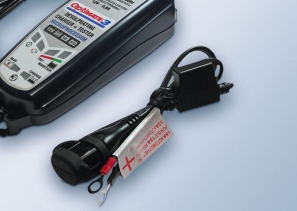 Cable de conexión opcional para el cargador Optimate 3+ para modelos Suzuki Original Suzuki