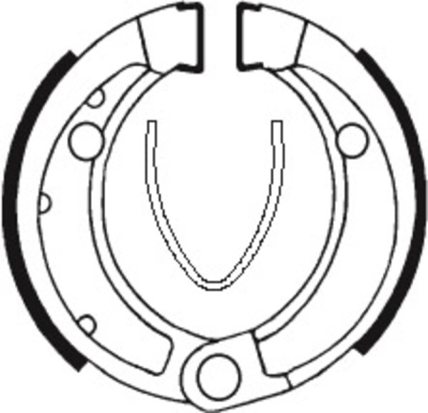 Zapatas de freno Tecnium ATV Organic - BA048