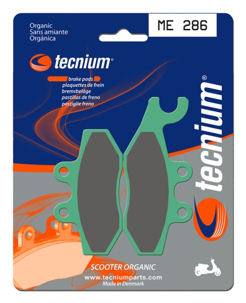 Pastillas de Freno Orgánicas Tecnium Scooter - ME286