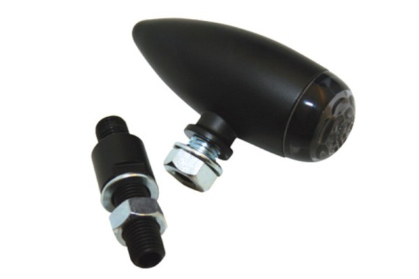 HIGHSIDER pro Micro-Bullet LED luz trasera negro/tintado (1ud.)