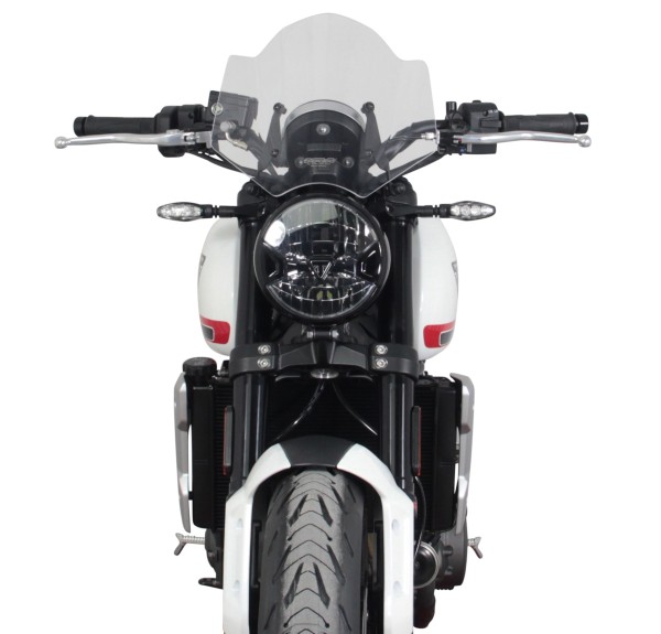 Pantalla deportiva MRA "NSPM" transparente para Triumph Trident 660 (21-)