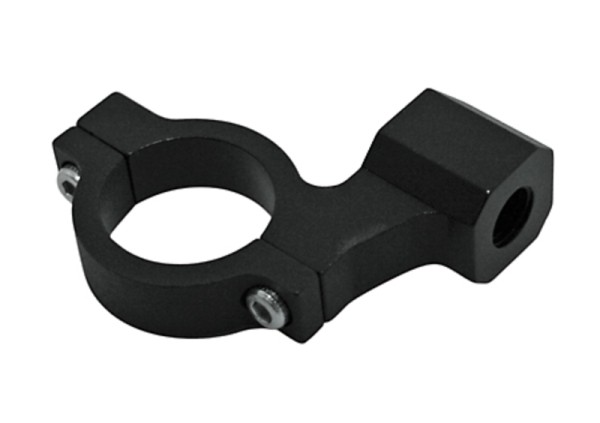 HIGHSIDER smart mirror clamp Negro Con rosca derecha Para CNC, Para manillares de 1 pulgada