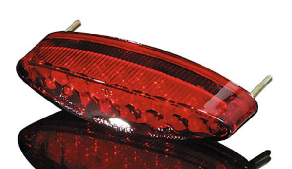 HIGHSIDER smart Number1 Mini piloto trasero LED rojo con iluminación de matrícula (1ud.)