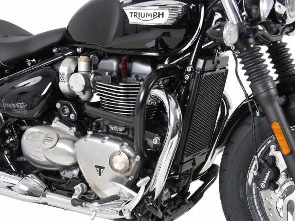 Protector de motor negro para Triumph Bonneville Speedmaster (18-) Hepco & Becker