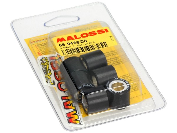 Juego de rodillos del variador Malossi, 19x17 mm, 7,4 g, pieza: 6