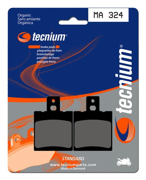 Pastillas de Freno Tecnium Street Orgánicas - MA324