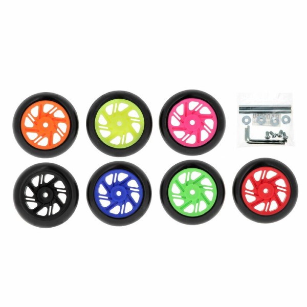 Ruedas VECTOR Ø 110 mm para caballetes universales y monobrazo - Rosa (4 uds.)