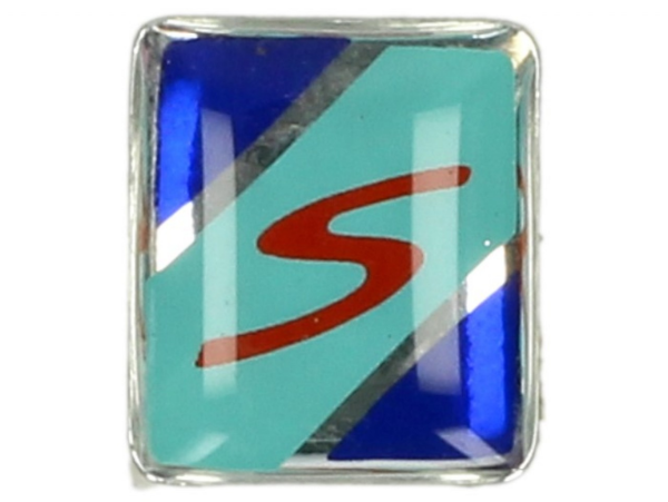 Décor, S, azul, verde, rojo - Para la pieza de adorno del ala