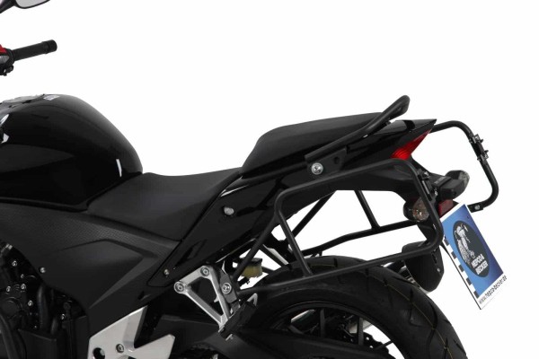 Portamaletas lateral Lock-it antracita para Honda CBR 500 R (13-15) Hepco & Becker