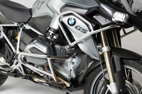 SW-Motech Barra protectora superior plateada para BMW R 1200 GS LC (12-16) - SW Motech