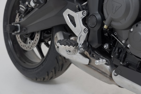 SW-Motech Estriberas regulables EVO, acero inoxidable, para Triumph Tiger 660 Sport - SW Motech