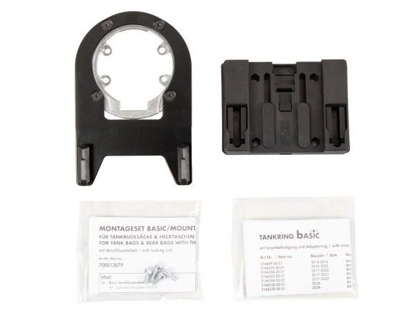 Anillo básico del depósito incl. unidad de cierre de la bolsa del depósito para BMW R 12 S (25-) Hepco & Becker